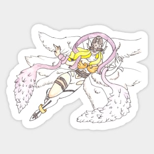 Angewomon - Digimon Sticker